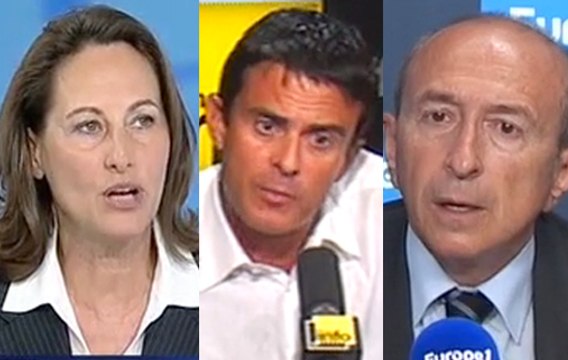 Royal, Valls et Collomb n'ont pas peur du mot insécurité