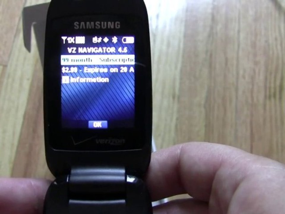 Samsung Gusto for Verizon Wireless unboxing