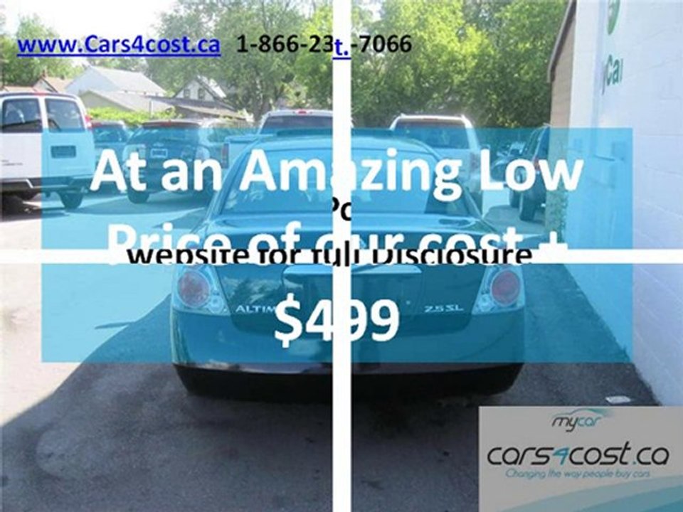 2006 NISSAN ALTIMA 2.5 SL Kingston Ontario | For Cost + $49