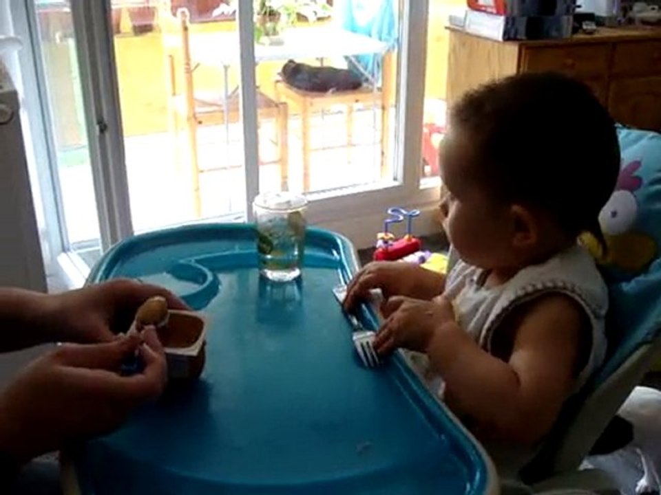 La première Danette caramel