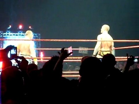 victoire de randy orton et john cena au zénith de strasbourg