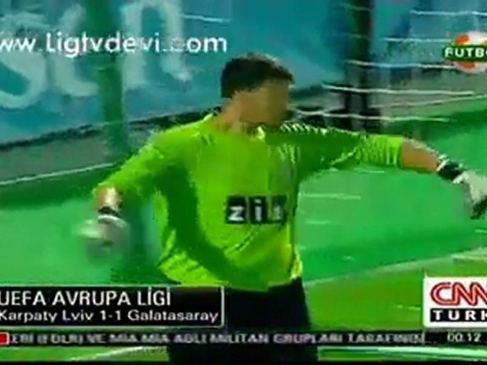 Karpaty Lviv 1 - 1 Galatasaray