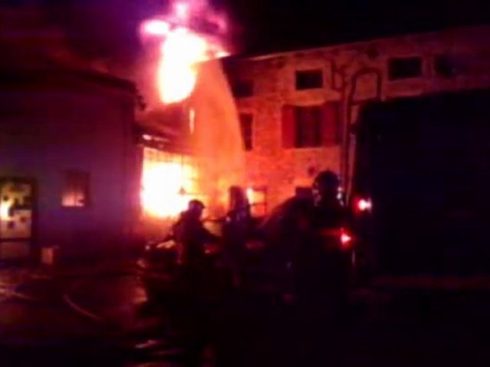 Incendie à Saint-Martin belle roche