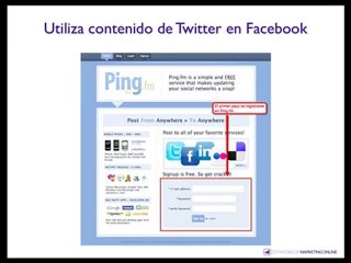 Twitter y Facebook: Como conseguir que Twitter potencie ...