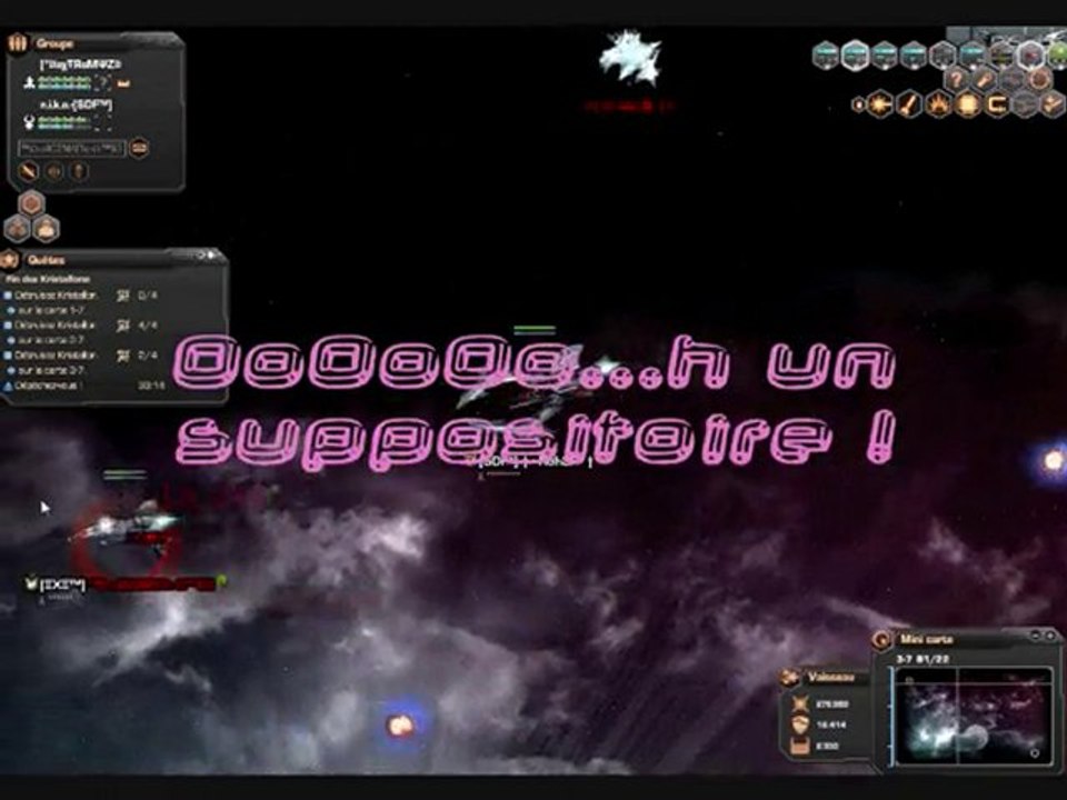 DarkOrbit Fin des Kristallons SDF