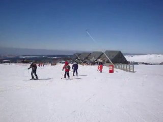 Retour au ski aprés une greffe du coeur.