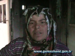 GÜMÜŞHANE’DEKİ YANGINDA AZ KALSIN BİR AİLE YOK OLUYORDU