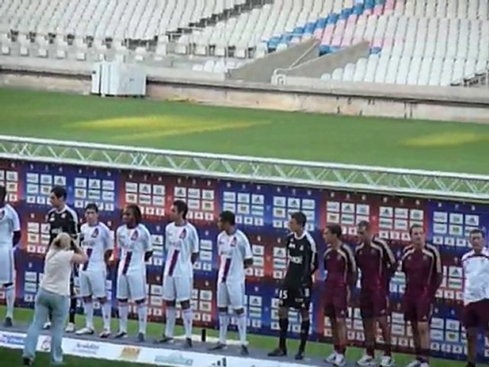 Présentation Yohan Gourcuff a Gerland