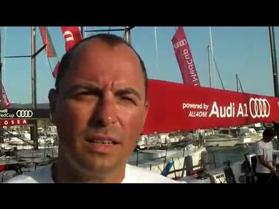 Stephane Kandler about racing day 3 (In German)