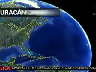 Frank podría alcanzar los 140 km/hr