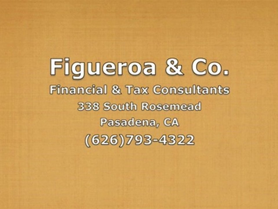 Tax Accountant CPA in San Gabriel