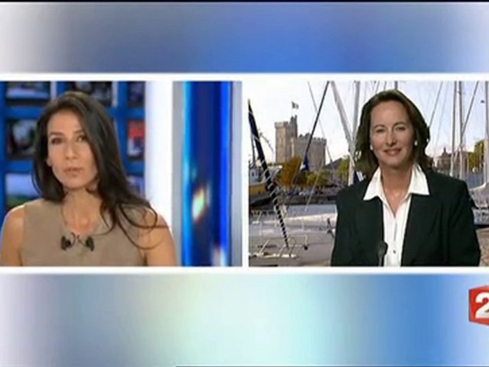 Ségolène Royal - 20h _ FR2 - 27 Aout 2010