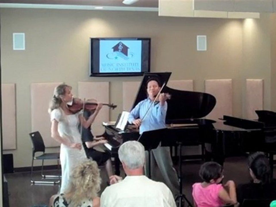 Mr. Vu & Ms. Jobbagy, Violin, M.I.N.T.