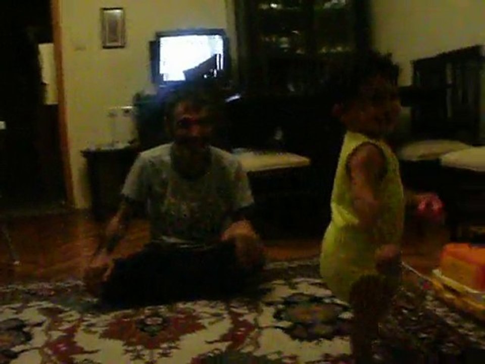 Sivan is walking through