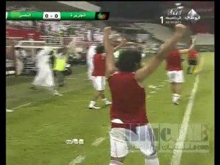 ملخص الشوط الاول  الجزيرة والنصر ٢٠١٠-٢٠١١