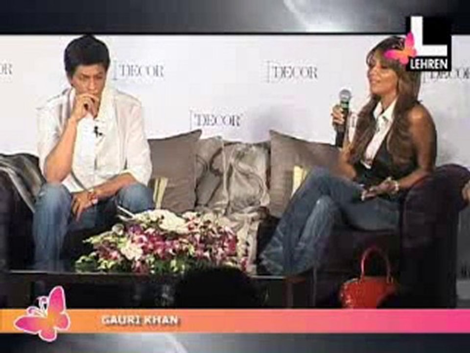 SRK-Gauri are D'Decor Ambassadors