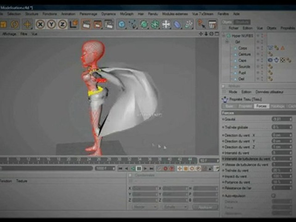 Tuto Cinema 4D :  Modéliser et animer un personnage en 3D