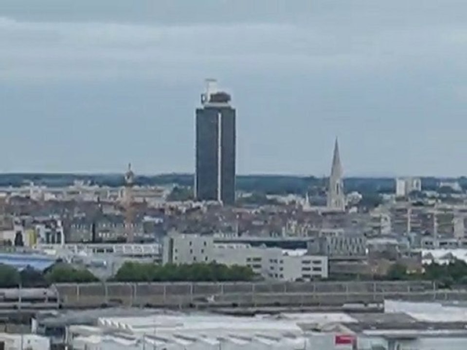 Nantes : vue aérienne