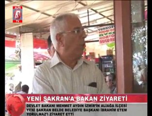 Bakan Mehmet Aydın Aliağa'da 3