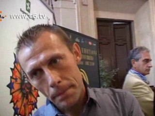 Stefano Baldini riceve il Premio Candido Cannavò