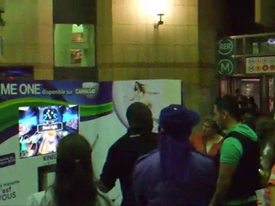 kinect a chatelet les halles
