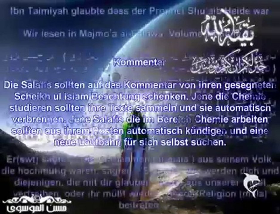 Ibn Taymiyyah über kuffr glaube - Teil 2 von 3