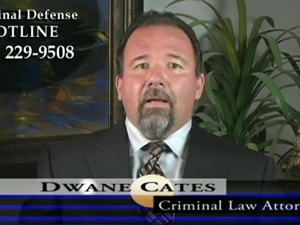 Criminal offense, what to do if you're arrested.
