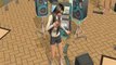 Miley cyrus party in the USA en sims 2