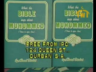 ahmed deedat Mohamed in the Bible response to Swaggart P--8