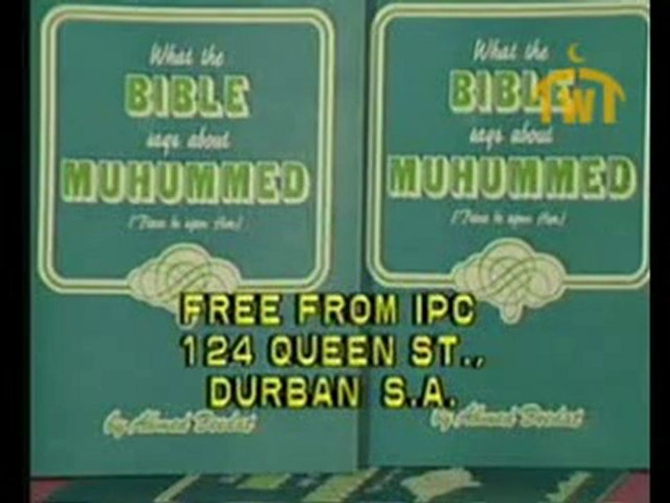 ahmed deedat Mohamed in the Bible response to Swaggart P--8