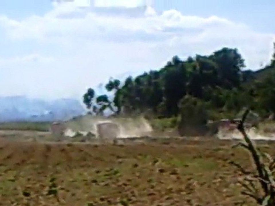 CCF en actiont aux feu de moussan le 28 aout 2010