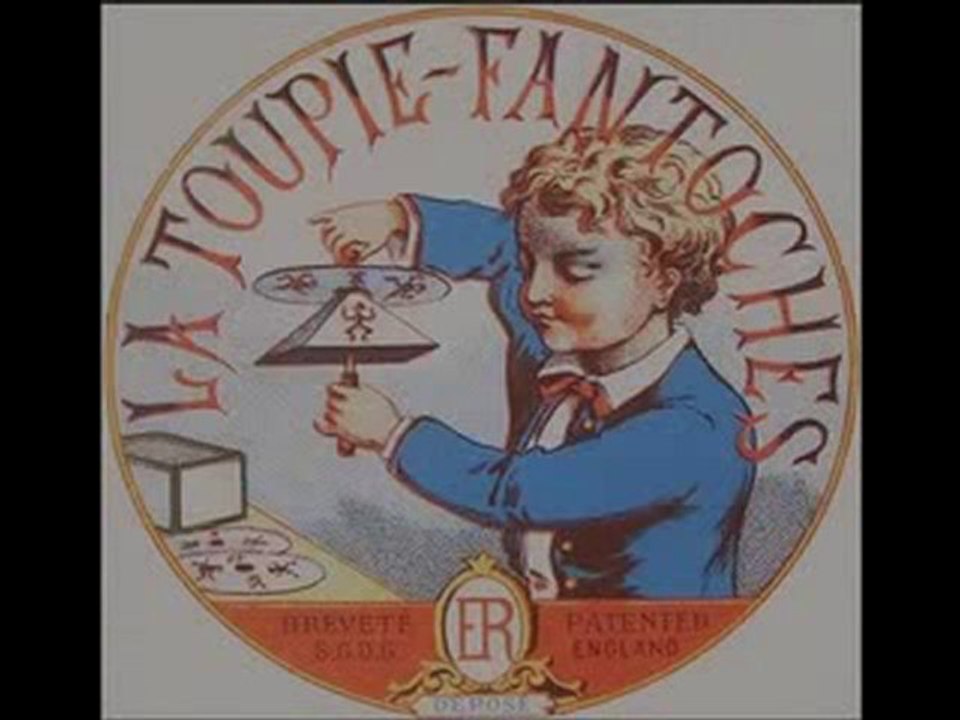 JOUET OPTIQUE : La Toupie Fantoches