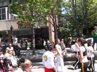 Capoeira gets in on the Veggie Pride Parade