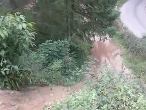 moi et romain descente mur st alban