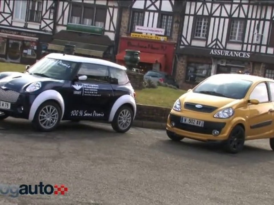 Essai voiture sans permis - Chatenet CH26 Microcar MGo F8