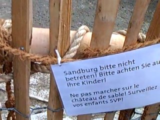 Châteaux de sable géant