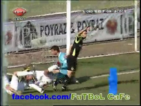 Orduspor 1 : 0 Giresunspor GoL ; Murat Dk.23 [HQ]