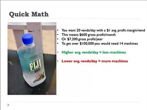 Start A Vending Machine Business - Make $100,000