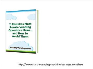 Start A Vending Machine Business - Location Comissions