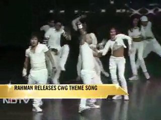 AR Rahman unveils CWG theme song