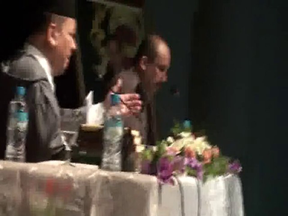 الدكتور مصطفى بنحمزة يتحدث عن الوقف بمدينة وجدة