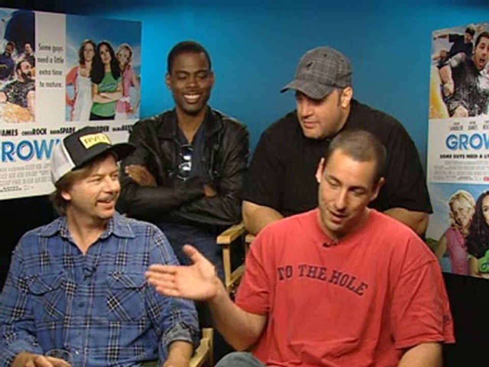 Adam Sandler talks Grown Ups