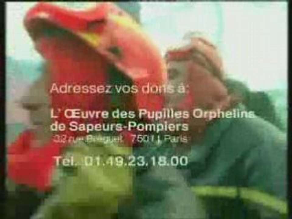 Le clip de l'Oeuvre des Pupilles des SP