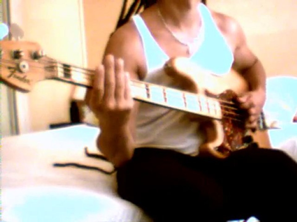 cover de rappeur ?funk fender jazz lefty