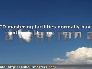CD Mastering