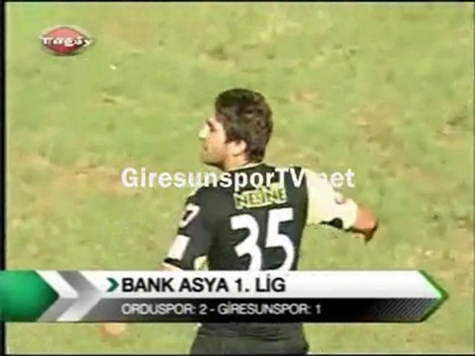 Orduspor 2 - 1 Giresunspor Maçı Özeti(Hafta 2)