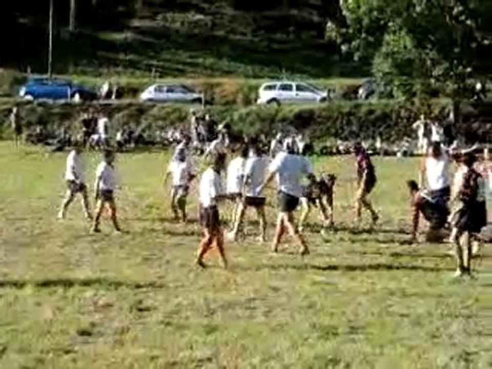 match de vétérans a saint projet de salers le 29-08-2010