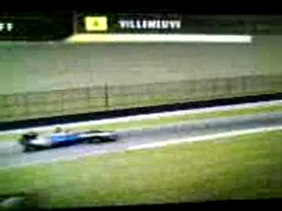 Formula One 2002 PS2 GP d'Autriche Villeneuve dépassement