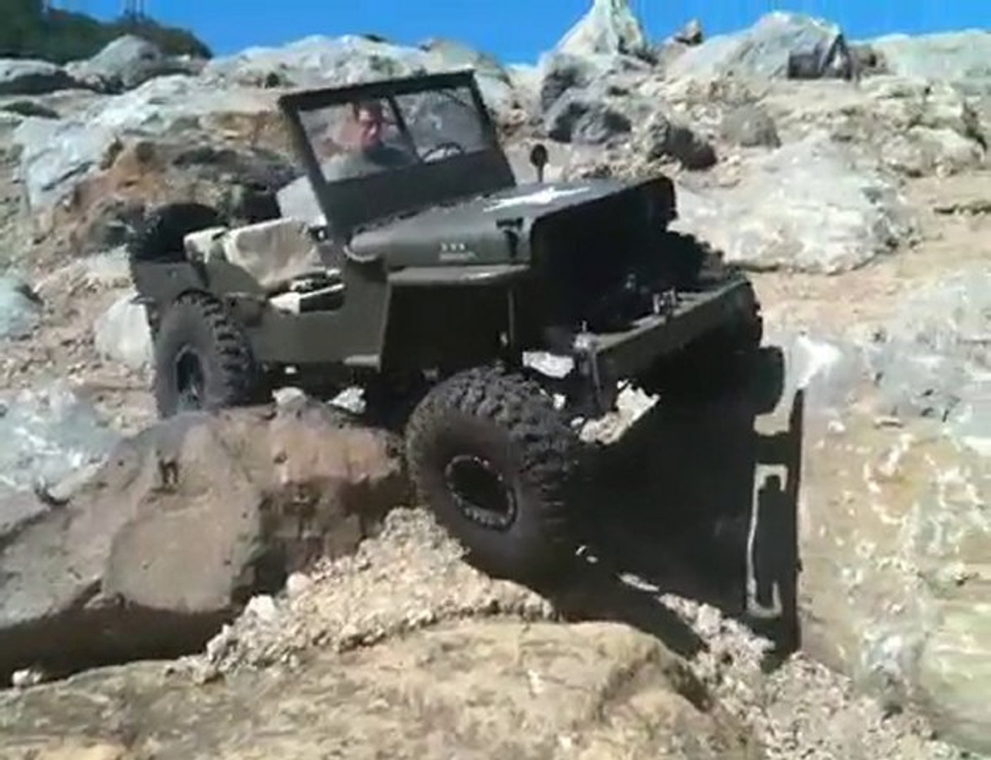Jeep willys 1/6 Rc rock Crawler - Vidéo Dailymotion