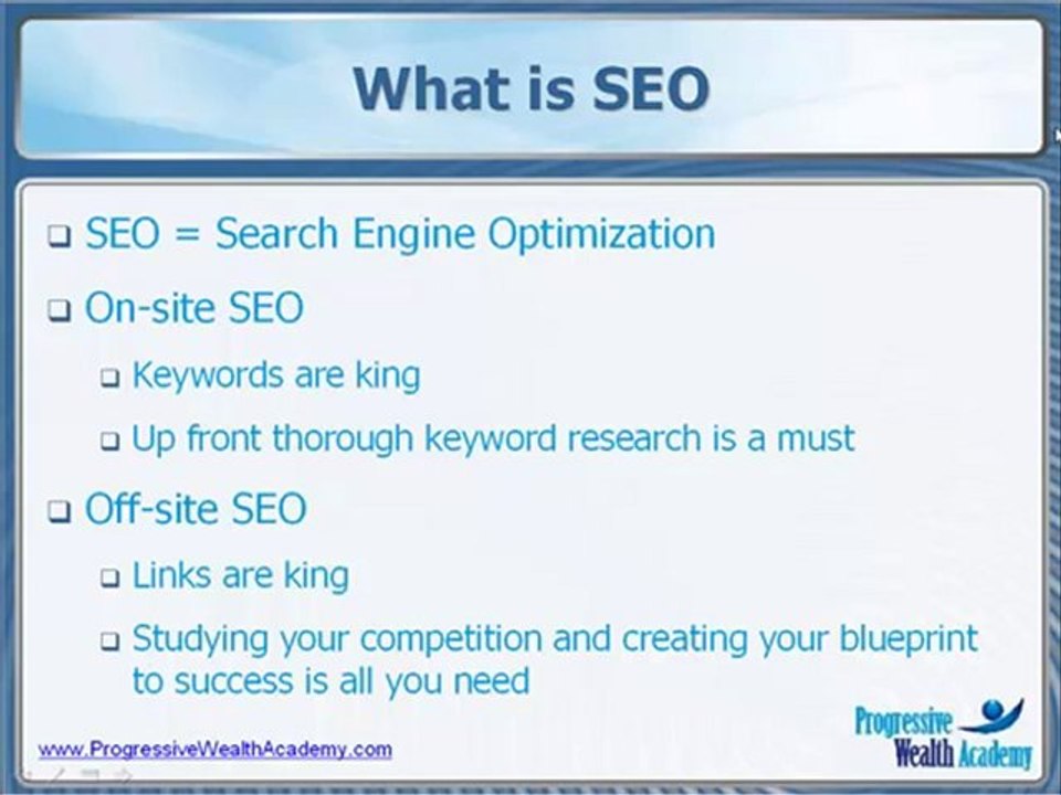 FREE SEO Program Part 2